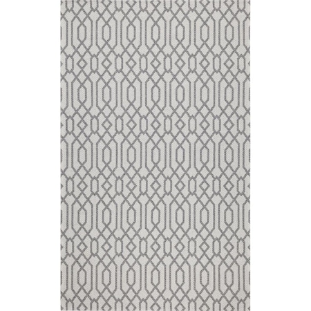 Safavieh 4 x 6 ft. Martha Stewart Contemporary Rectangle Area Rug Silver & Grey MSR421G-4